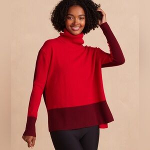 Summersalt The Coziest Cashmere Blend Turtleneck size M pristine condition
